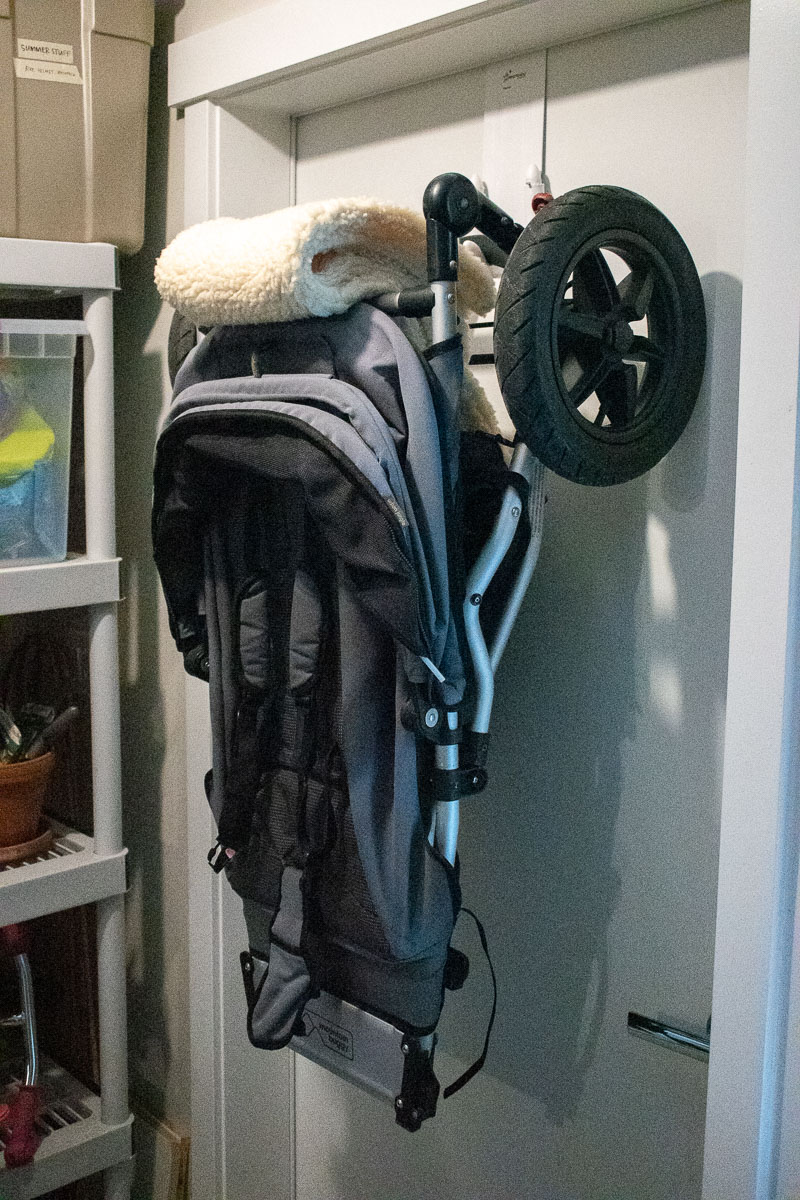 over the door stroller hanger